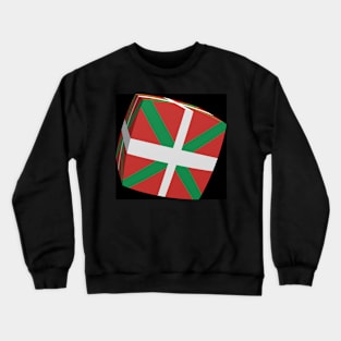 Basque flag box Crewneck Sweatshirt